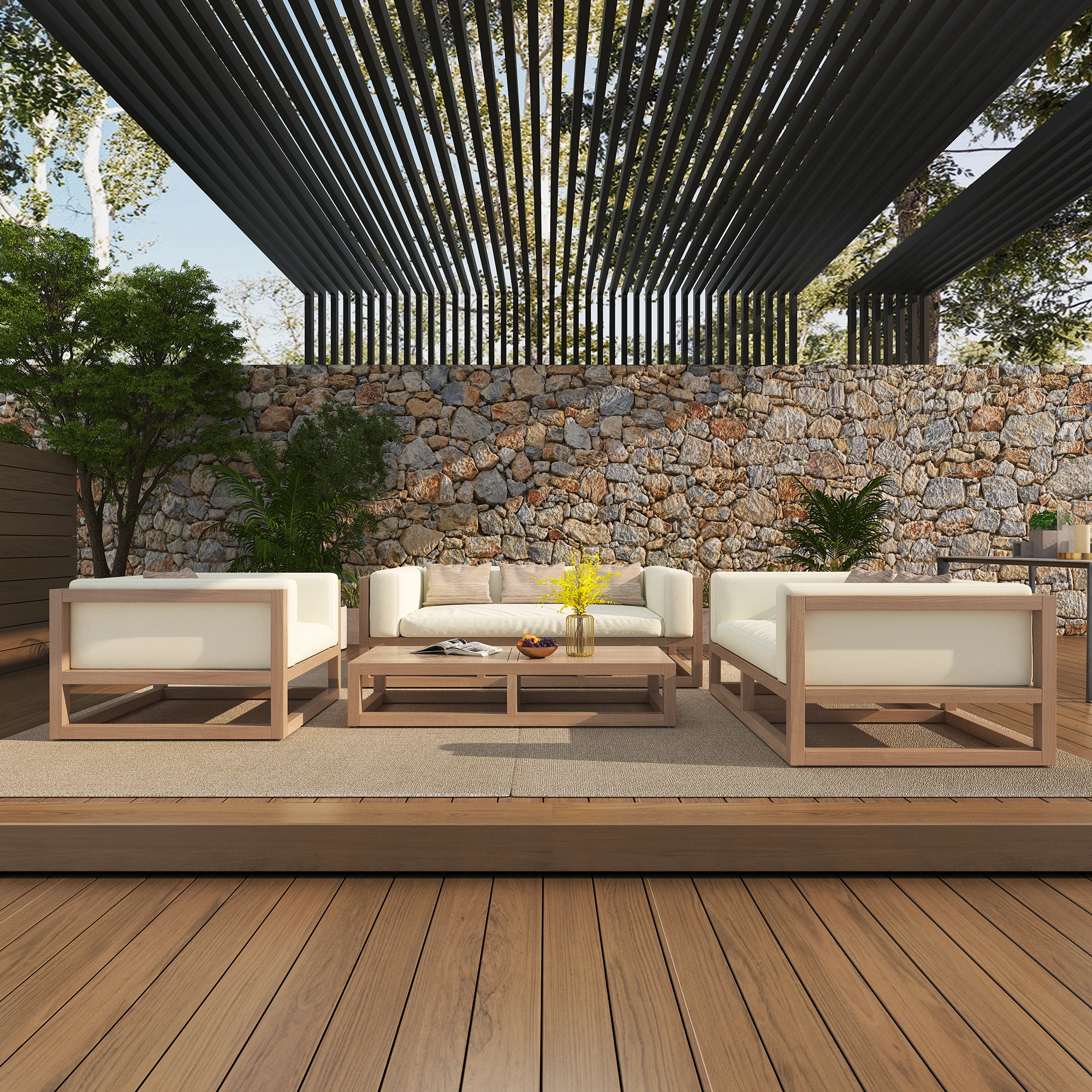 Divano per hotel per tutte le - Outdoor Furniture Lounge Set recensione e prezzo