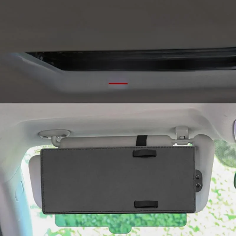 Cross-border hot search portable car baffle retractable eye protection anti-glare car sun visor spot