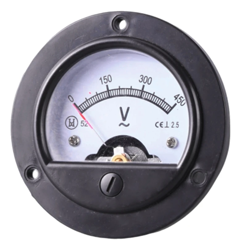 Analogue Panel Meter Volts Gauge Analog Voltmeter AC0-300Volt AC0-450V Guage for Alternator