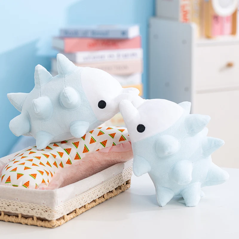 Snom Plüschpuppe, schöne Eisfigur, weiches, flauschiges Sammelspielzeug für Spiele- und Anime-Fans, für den Innenbereich, Tischdekoration, Heimdekoration – Detail 9