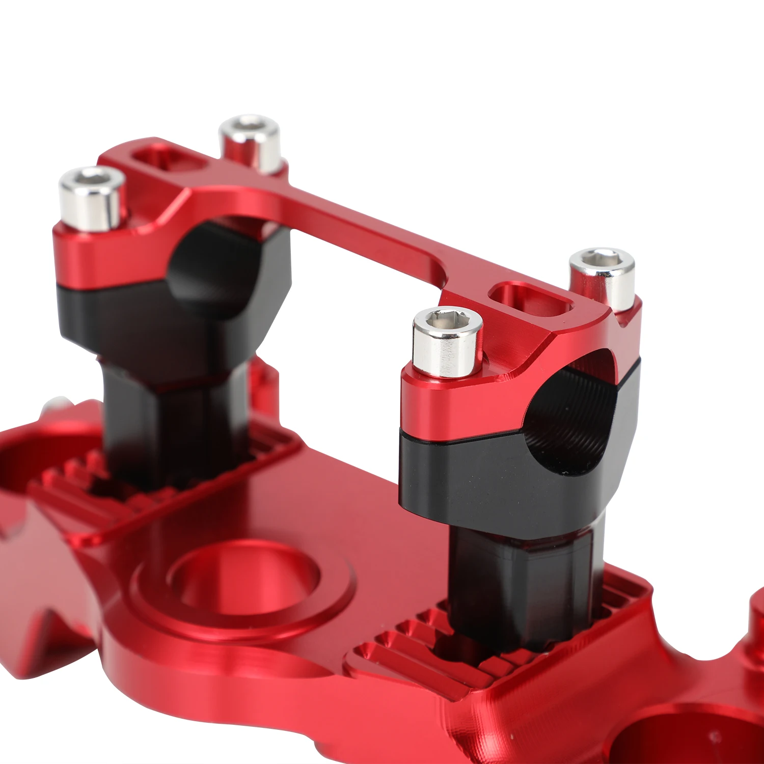 CNC الثلاثي المشبك وبار جبل دراجة نارية الملحقات لهوندا CRF110F 2019-2024 CRF125F CRF125FB 2020 2021 2022 2023 الترابية دراجة #5