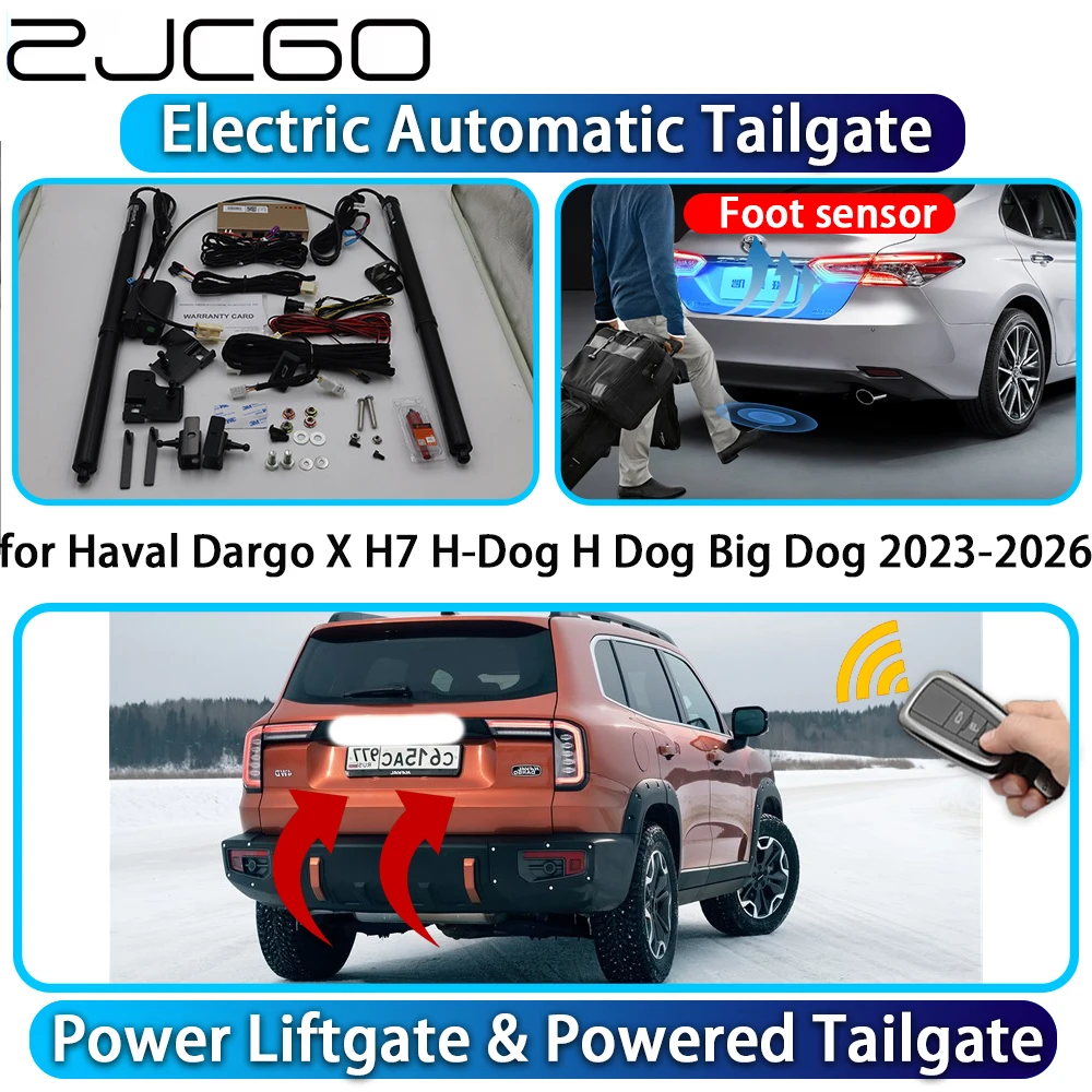

ZJCGO for Haval H5 P04 2023 2024 2025 2026 OEM Automatic Power Liftgate Powered Tailgate Intelligent System Car Trunk Lift Kit