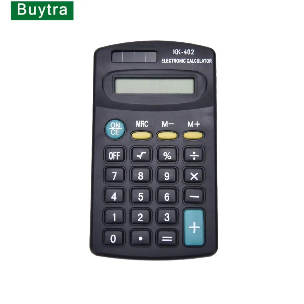 Desktop General Purpose Black 8 Digit Calculator For Office Working Shipping No Battery