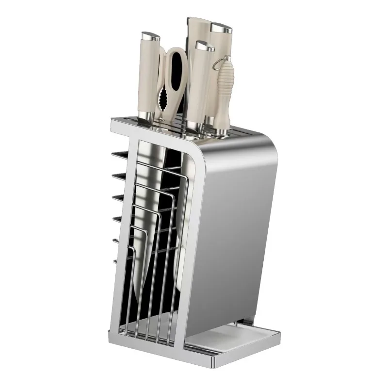 

304 stainless steel kitchen rack tool storage rack