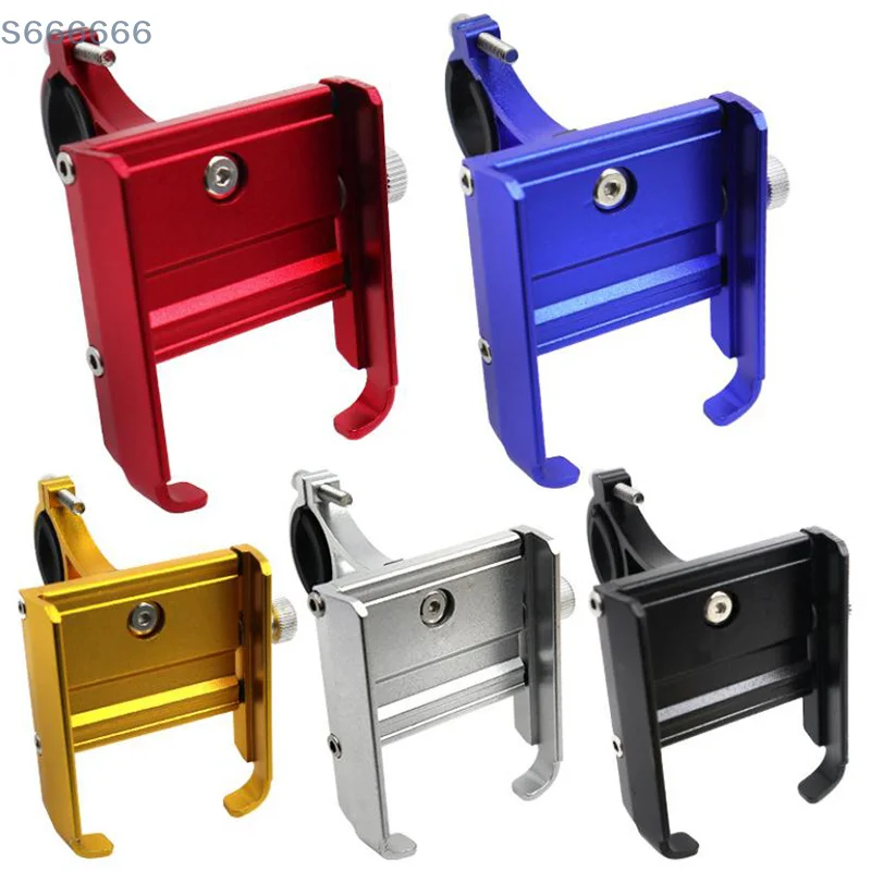 

Motorcycle Bicycle Phone Holder Gps Bracket Cellphone Stand Moto Rearview Mirror Handlebar Mount Compatible