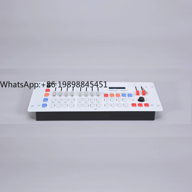 ไฟเวทีราคาประหยัด ดิสโก้ 240 คอนโทรลเลอร์ DMX สำหรับไฟดีเจ ไฟหัวขยับ