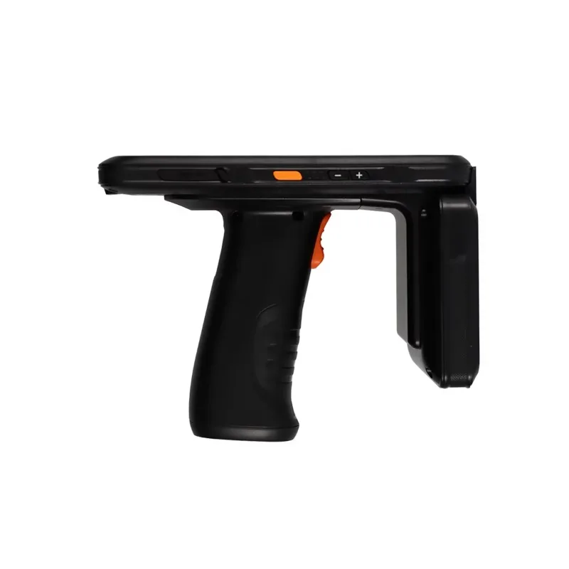 Android-Handlesegerät mit großer Reichweite, Doppelfrequenz, 13,56 MHz, NFC und 860–960 MHz UHF zum Lesen von RFID-Karten