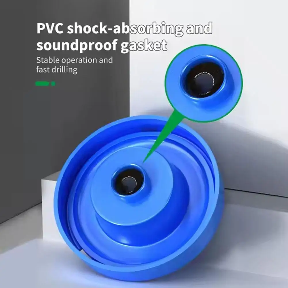 المطرقة الكهربائية تأثير الحفر غطاء غبار الحفر المحمولة وملحقات حفر الجرس الكهربائي الحفر مجمع الغبار #4