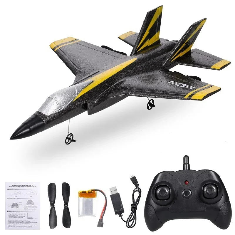 RC Planes Flying Bear FX635 2.4GHz Remote-Controlled Aircraft F35 Fixed Wing Foam Glider Airplane Children's Electric model Toys