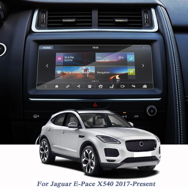 Car Styling GPS Glass Film GPS Navigation Screen Film TPU Dashboard Display Film Accessories For Jaguar E-Pace X540 2017-Present