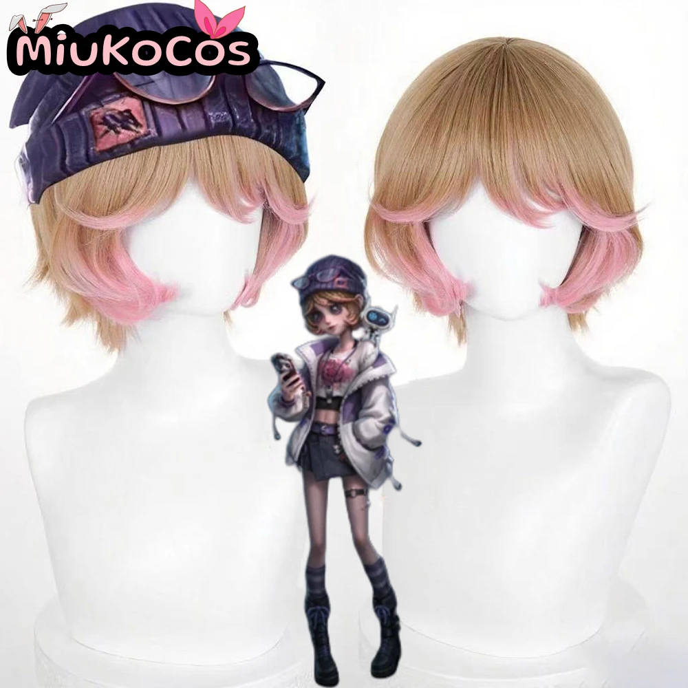 

В НАЛИЧИИ Механик-BLK.TRACY Косплей Парик MiukoCosplay Game Identity V Косплей