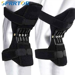 1Pair Joint Knee Brace support Knee Protector Rebound Power leg Knee Pads booster brace Joint support stabilizer Spring Force