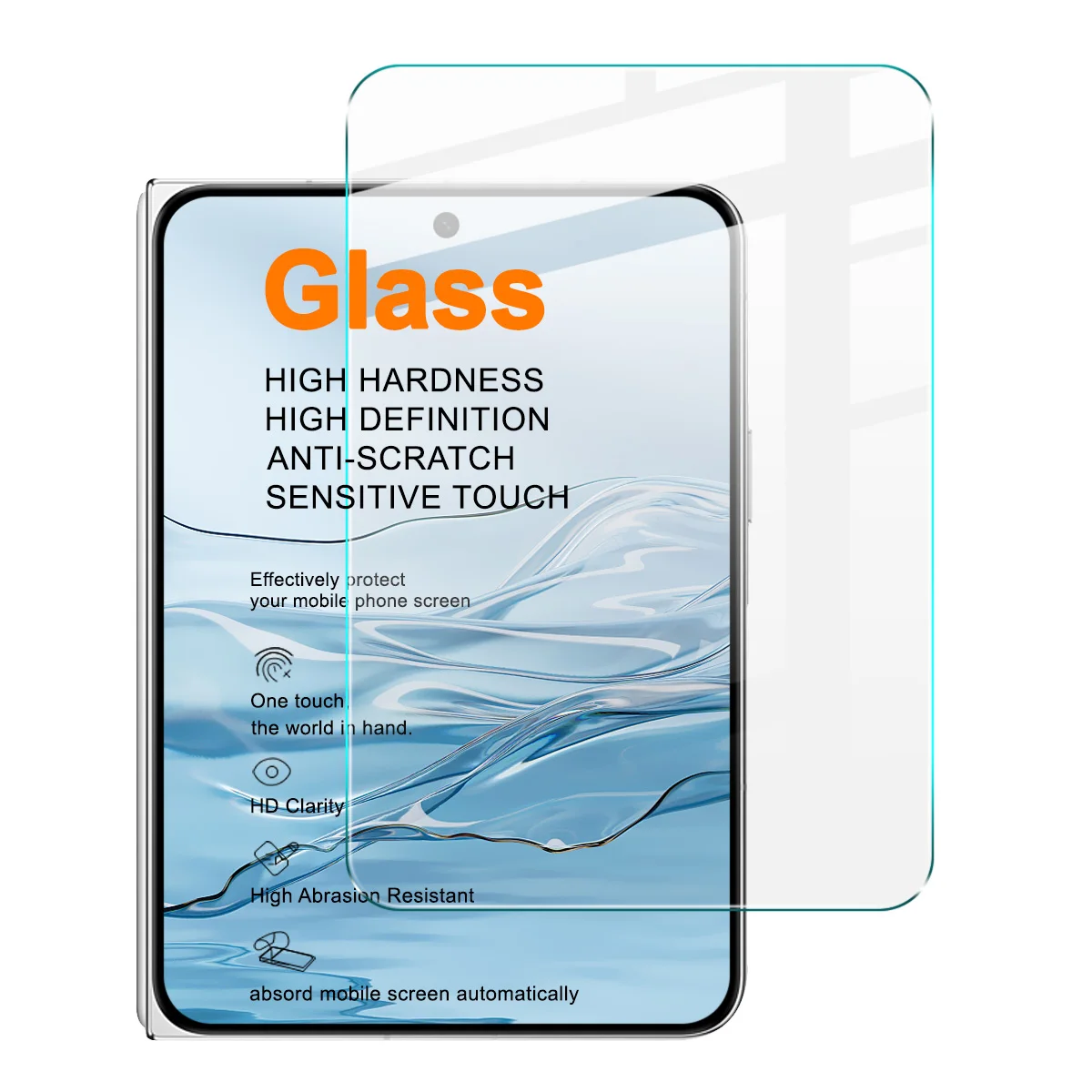 

Tempered Glass for Apple iphone Ultra Fold IMAK H Screen Protector Film