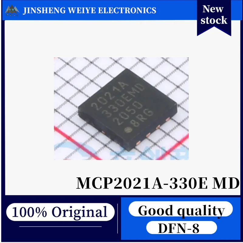 (5/20 pcs) MCP2021A-330E/MD MCP2021A 2021A DFN-8 3.3V LDO LIN Transceiver 100% New Genuine IC In Stock