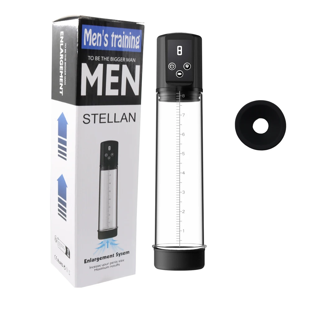 Automatic Male Masturbators Penis Vacuum Sucking Pump 9 Sucking Vibrator Penis Enlargement Enhance Delay Trainer Sex Toy for Men