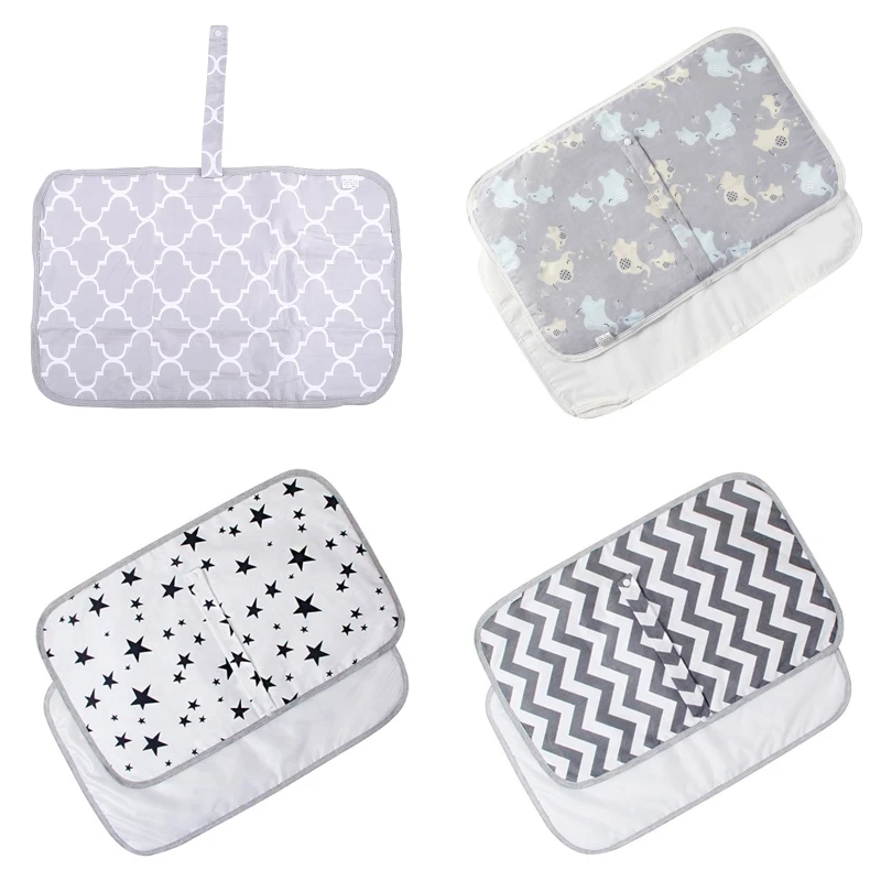 

Portable Newborn Waterproof Baby Changing Mat Infant Foldable Travel Changing Diaper Nappy Liners Pad