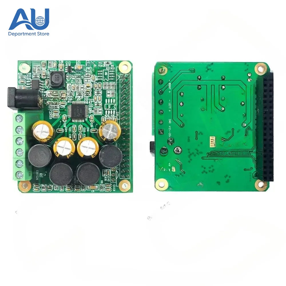 Rpi HiFi AMP Hat compatible with Raspberry Pi 5, Pi 4, Zero, Zero W, 3B, 3B+