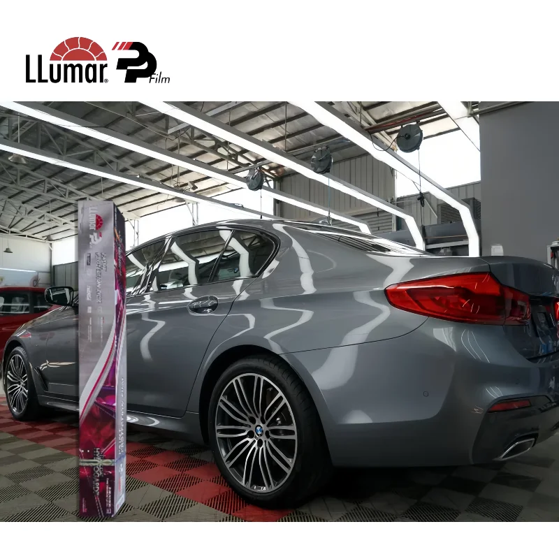 

Gloss Matte LLumar50ftx60in Paint Protection Film TPU PPF Self Restoring Hydrophobic UV Blocking Crystal Clarity Vehicle