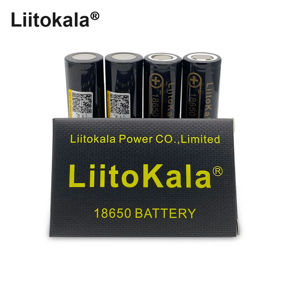 Liitokala Lii-34A 3.7V 18650 배터리 3400mAh 충전식 100% 원래 고품질 손전등, 초인종, 소형 팬