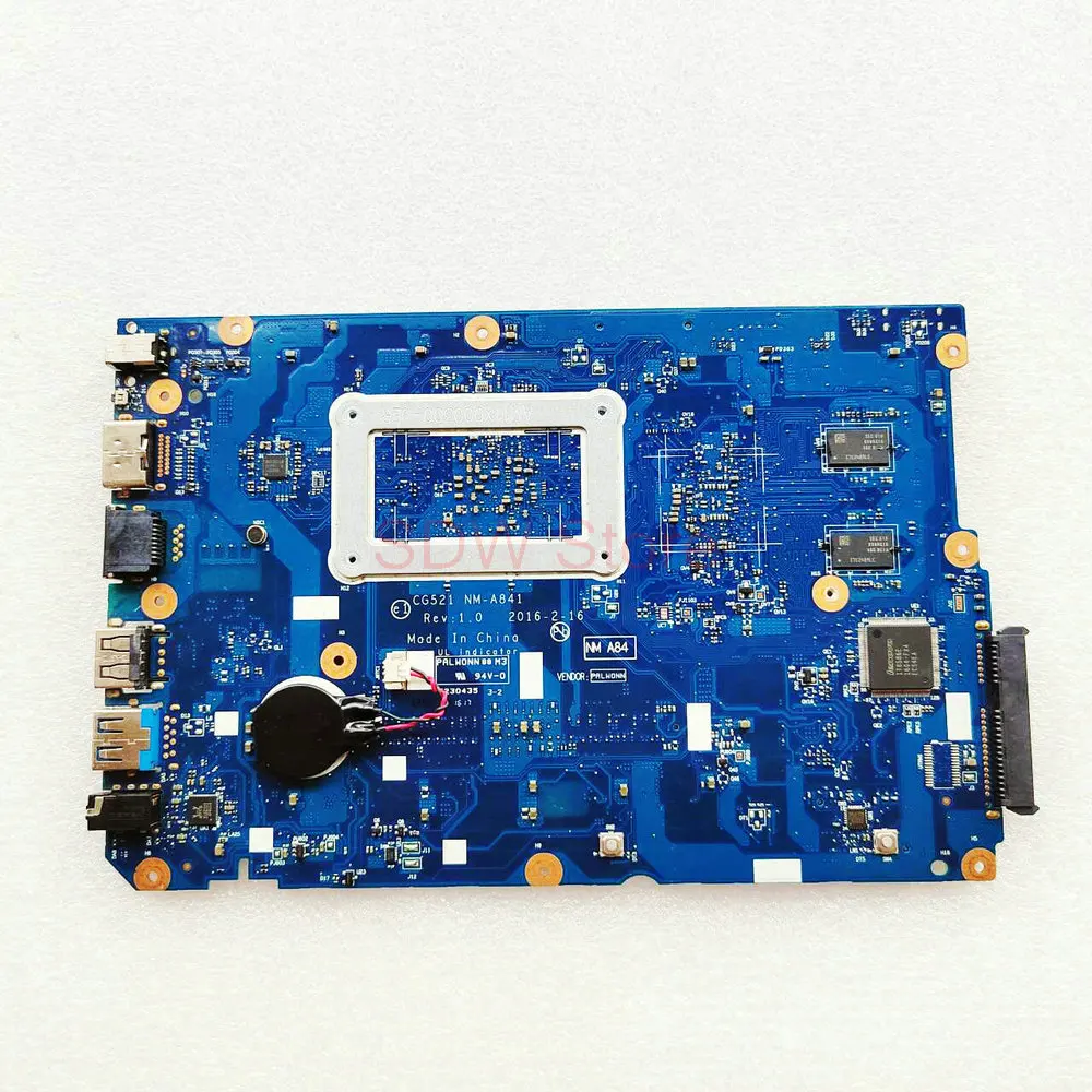 For Lenovo IdeaPad 110-15ACL CG521 NM-A841 Laptop Motherboard 5B20L46271 5B20L46297 CG521 NM-A841 Mainboard  A6 CPU