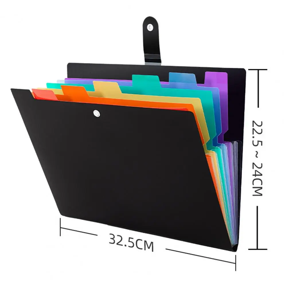 3Pcs Expanding File Folders Accordian Folder Reusable A4 Size Expanding File Folders Document Organizer for Office School Supply