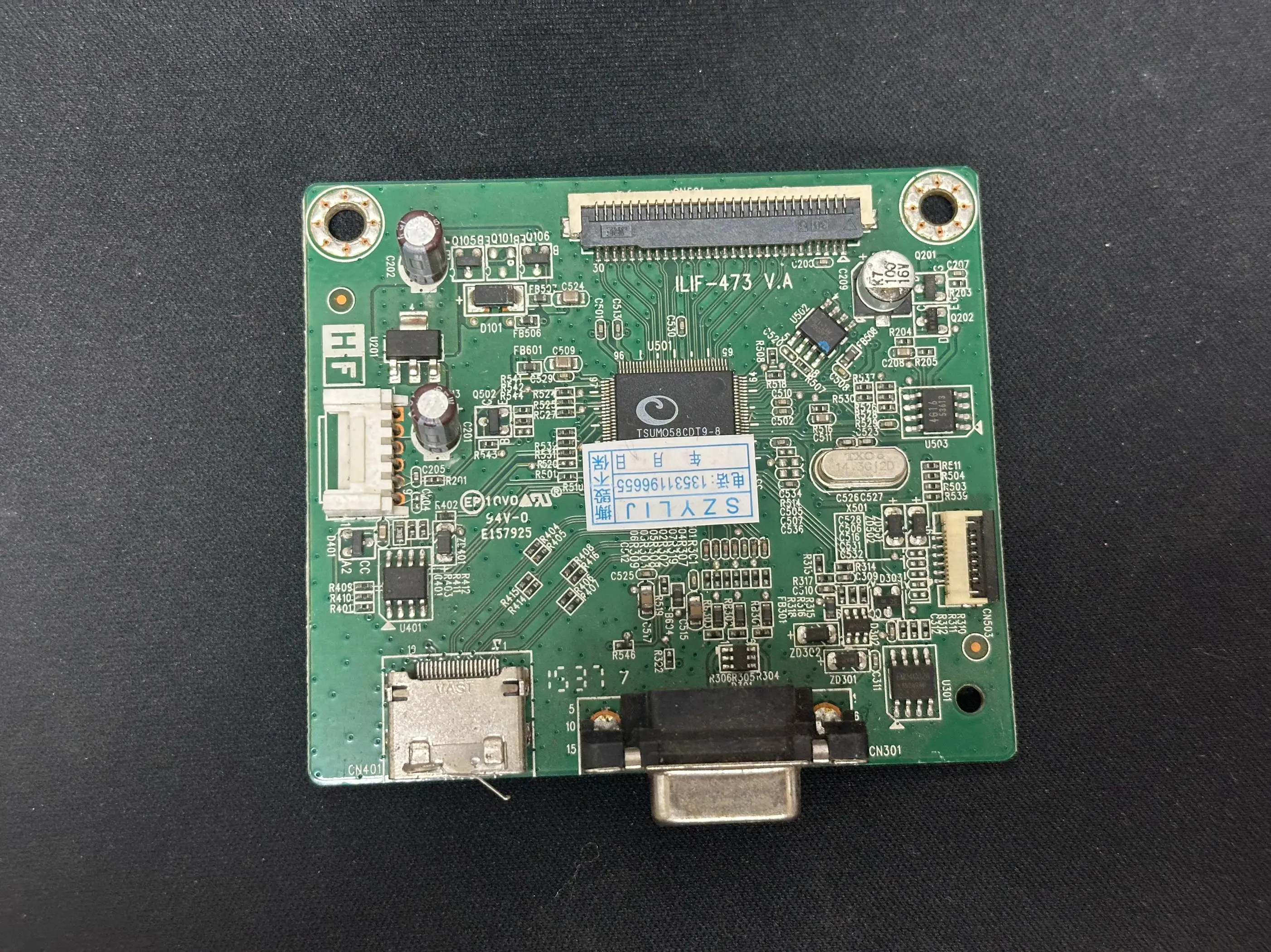 

Original SE2216H drive board E2016H E2216HV motherboard ILIF-473 spot