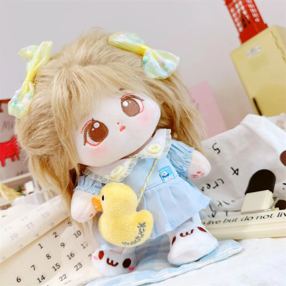 1 set Kindergarten Dress 20cm Cotton Doll Clothes DIY Clothing Outfit Star Doll Clothes Suit Mini Kawaii