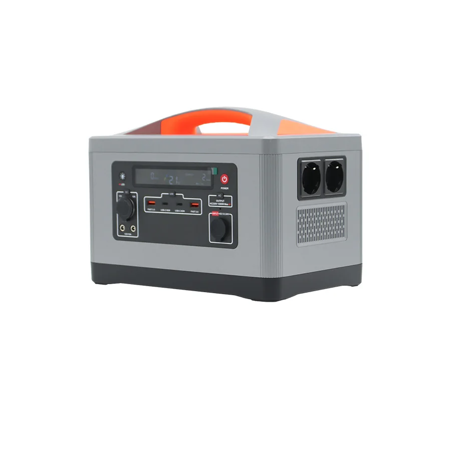 Outdoor Power Station 1200w Solar Portable Power Station Outdoor Electric Box Lifepo4 Battery For Outdoor Camping