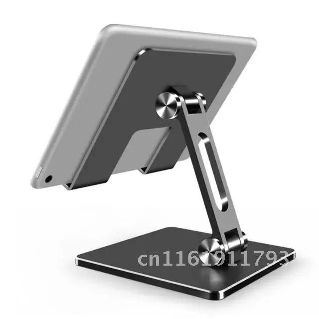 Soporte de escritorio de aleación de aluminio, soporte perezoso plegable para tableta, ordenador, iPad, Huawei, iPhone, teléfono móvil