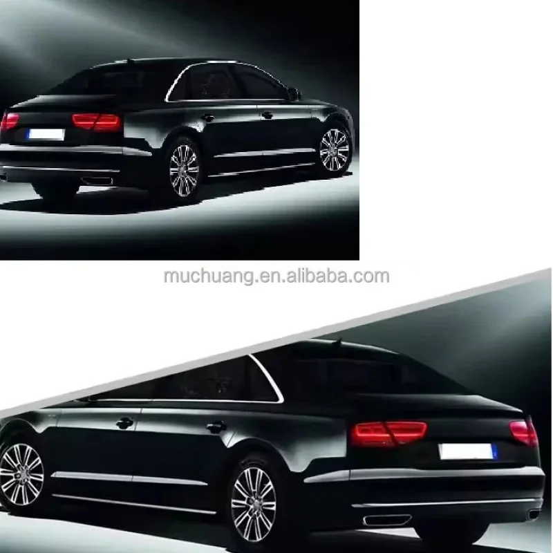 Braket Pipa Knalpot Diffuser Belakang Gaya Modern Kondisi Baru A8 2011-2014 Upgrade Bumper Depan Belakang