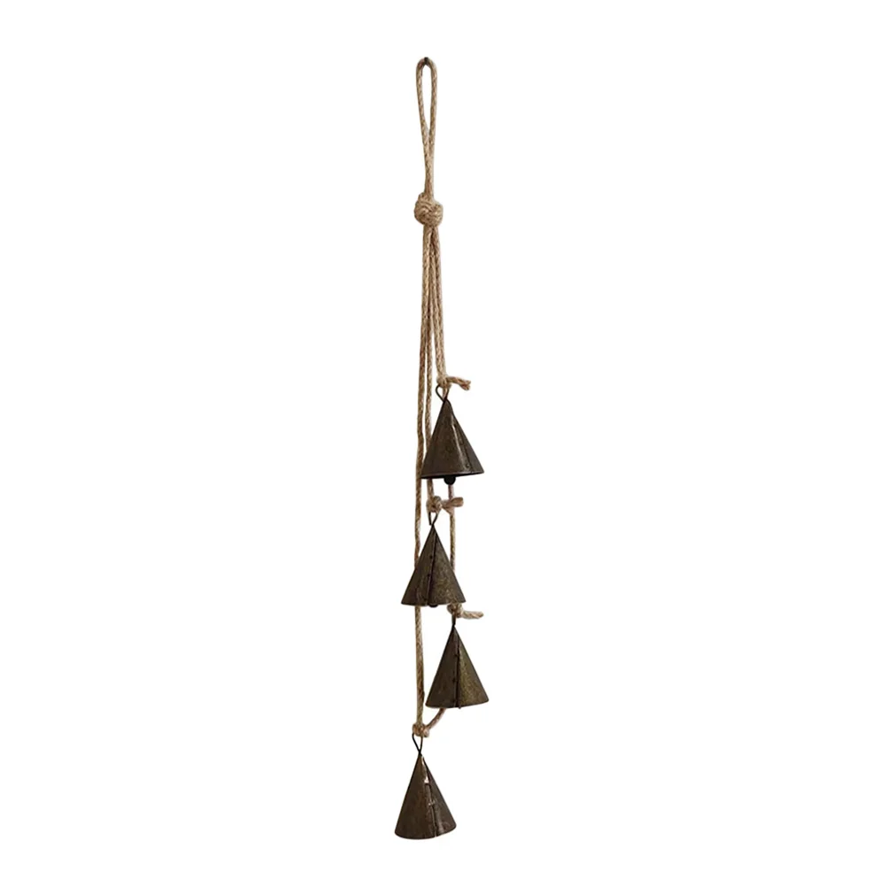 

Vintage Ornaments Bronze Bell Pendant Wind Chimes for outside Home Decor Decorations Doorbell Hanging