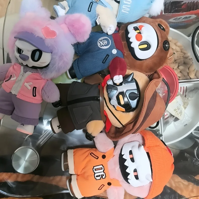 

Mr Bone Blind Box Mystery Box Task Force Series Cute Plush Action Anime Figures Kawaii Collectible Model Gifts For Anime Lovers