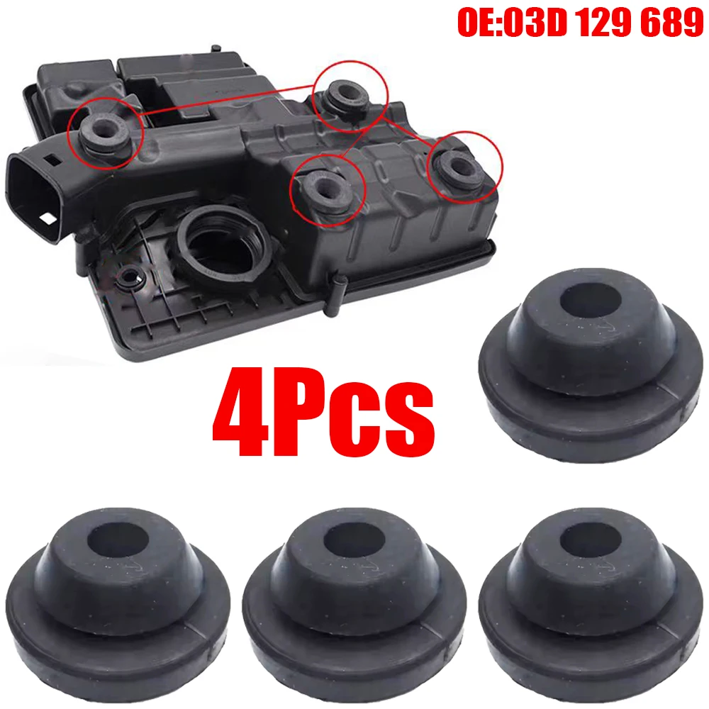 4Pcs Car Air Filter Buffer Rubber Cover For Audi A1 A2 A3 A6/Vw Beetle Caddy Golf Jetta Passat Polo/Skoda Fabia Octavia/Seat