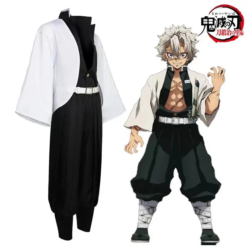 

Cosplay costumes Blade Forging Knife Village Chapter: Immortal Minoru Kawa Cos Wind Pillar Cos Costume Ghost Slayer Team Sui