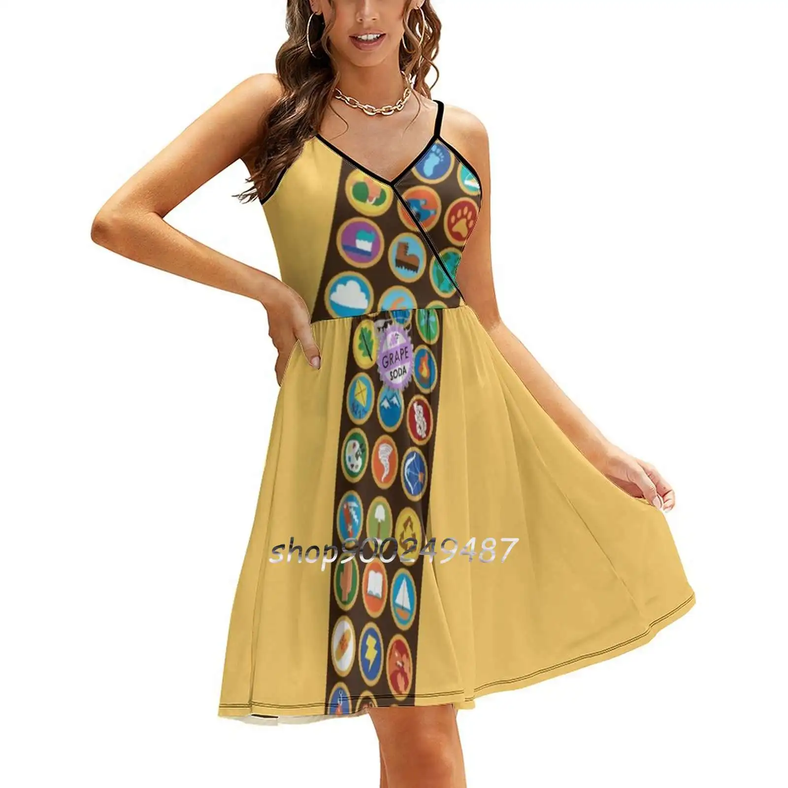 The Wilderness Must Be Explored Sling Dress Sexy Dress Female High Waist Dresses For Women Up Russell Wilderness Explorer Dug