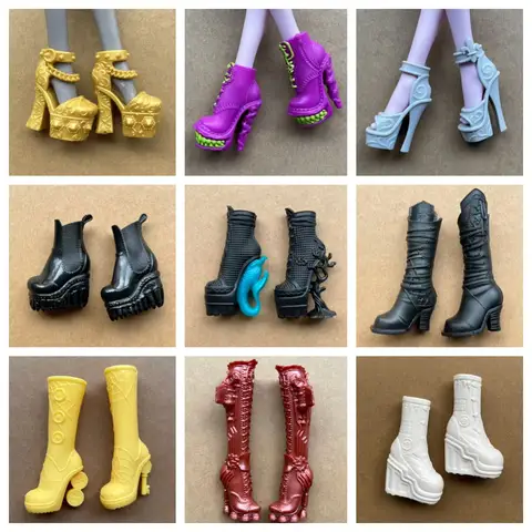 Monster Doll Boot Shoes Slim Doll Footwear Personality Doll Decorations DIY Dressing Accessories Parts