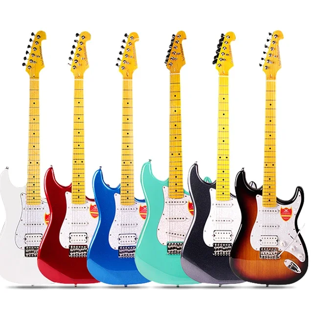 

OEM High Quality Guitar Kits Chinese Electric Guitar with High Quality Guitar Strings