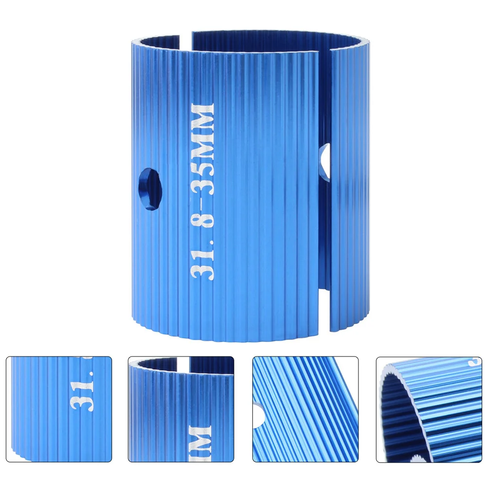 

2pcs Aluminum Alloy Stem Reducer Bike Handlebar Conversion Sheet Lightweight Durable Handlebar Adapter Spacers For Cycling