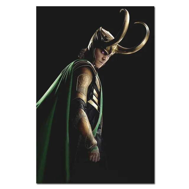 Classic Movie Marvel Thor Gods Dusk Disney Loki Canvas Painting Poster Prints Wall Art Picture Kids Room Decor Best Gift Cuadros