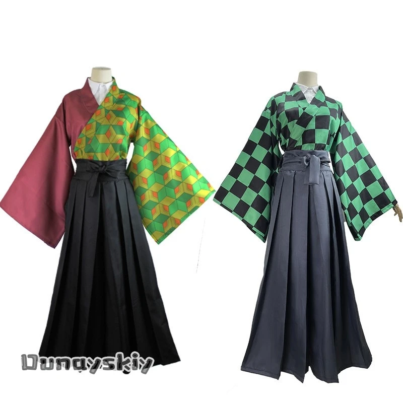 

BcDzS@ATanjirou Nezuko DemonSl Y Kochou Shinobu Tomioka Giyuu Kanroji Mitsuri Tsuyuri Kanao Косплей Костюм Кимоно Аниме