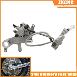 Motorcycle Rear Brake Caliper Hydraulic Brake Pump Assembly For Honda CRF450X CRF250R CRF450R CRF450L CRF250X For Kayo T4 T6 K6