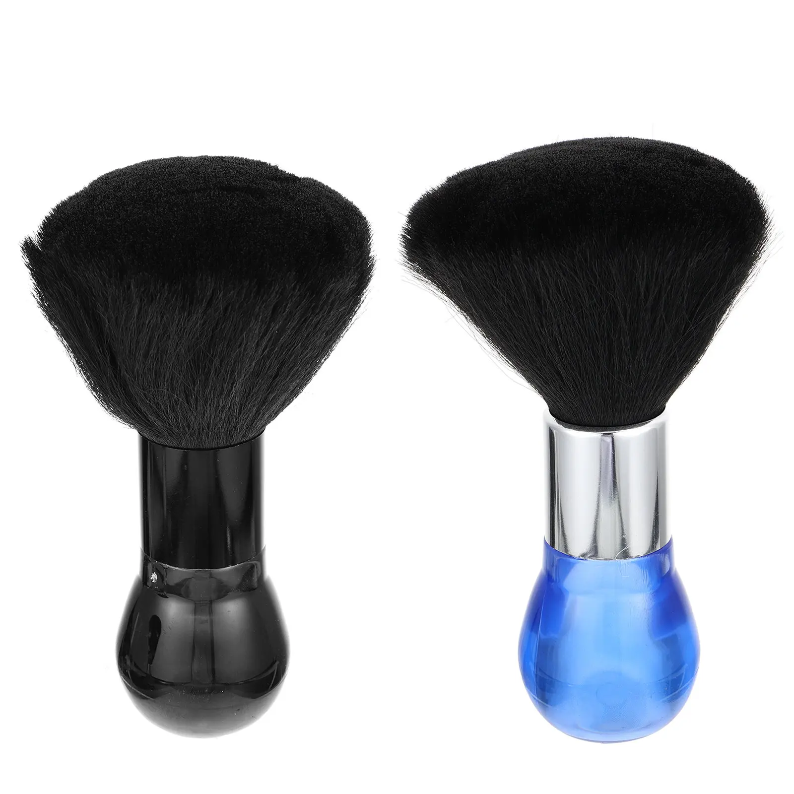 

2Pcs Broken Hair Brush Neck Duster Hair Cleaning Sweeping Tool Professional Salon Hairdressing Face Duster for Barber Stylist