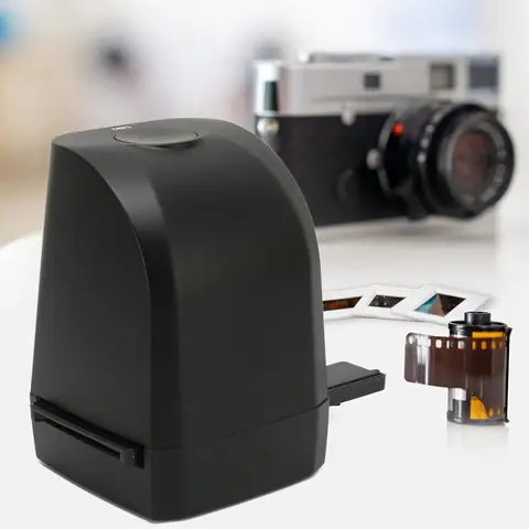 Film Negative Scanner 135mm 35mm Film Negatives Slides Scanner 8MP CMOS Sensor Portable for Windows   7 8 10
