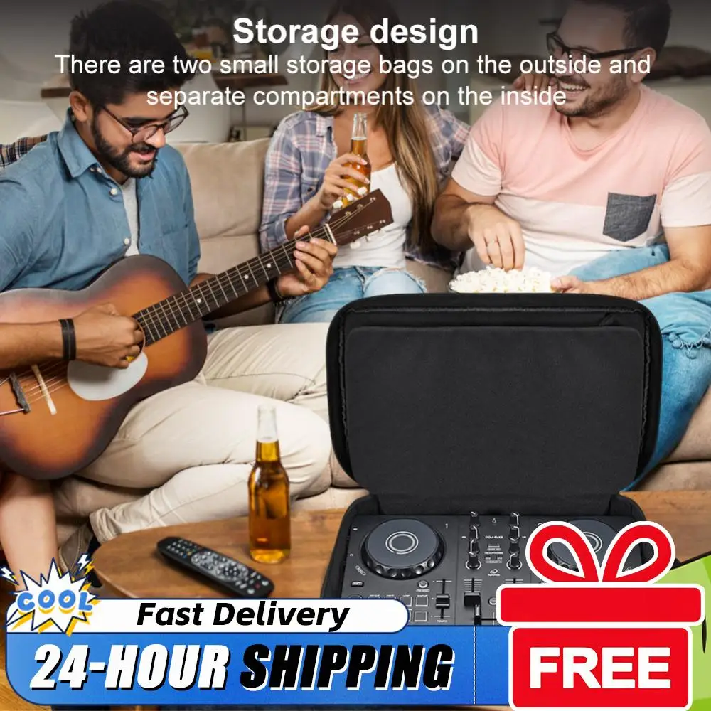 

Портативная сумка для хранения, защитный чехол с регулируемым плечевым ремнем для Pioneer DDJ-200/DDJ-WeGO4, для AlphaTheta DDJ-FLX2