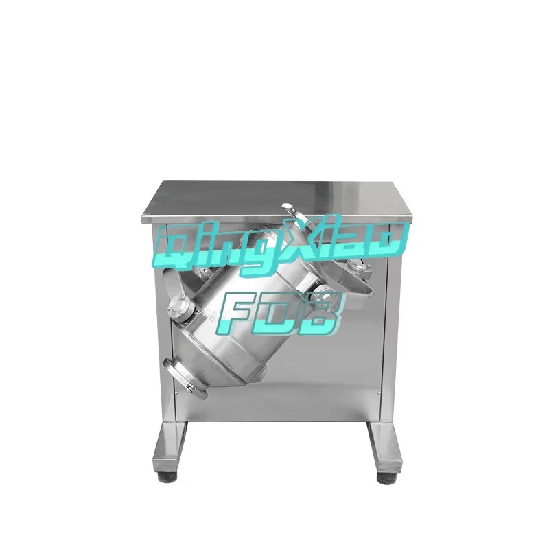 Stainless Steel 3D Mixer Chemical Food Medicinal Particle Powder Mixing Machine  High  Speed Industrial Equipment Food Grade FOB