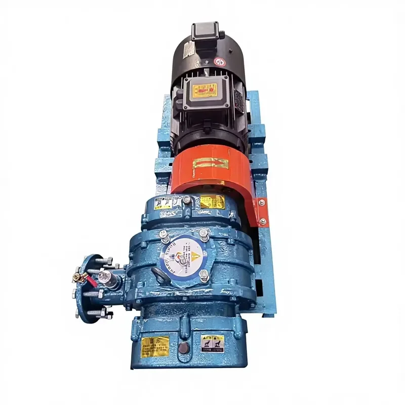 Explosion Proof Electric AC High Pressure 380V Cast Iron Roots Blower Biogas Dense Positive Displacement Rotary Air China