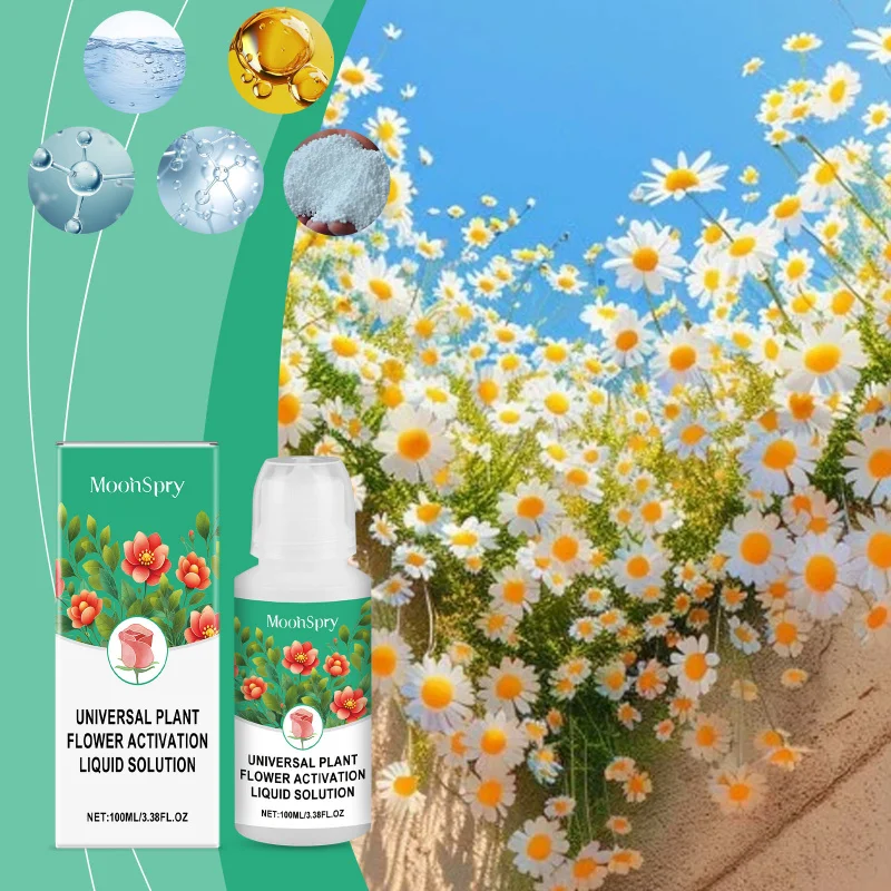 

Flower Activator Solution - Help Plant Root Activation, Improve Nutrient Absorption, Soften Plant Surface, 100ml