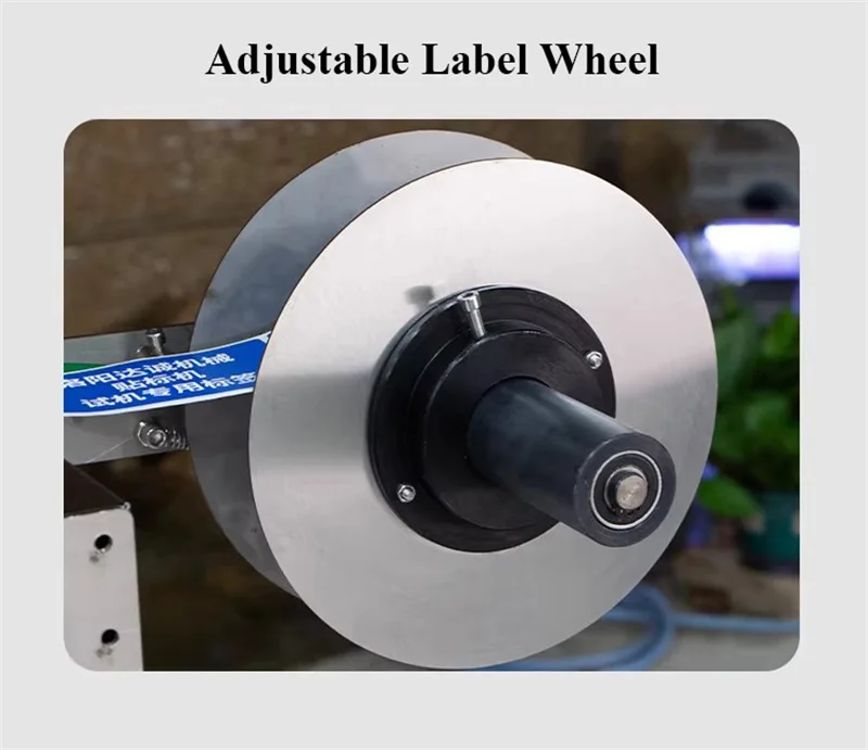 Professional Round Bottle Labeling Machine Electric 220V Semi-automatic Round Bottles Label Sticking Machine Commercial