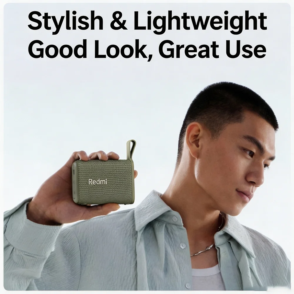 NEW Redmi Portable Bluetooth Speaker Outdoor IP67 Stereo Powerful Sound  Box BT5.3 RGB Dual Pairing TWS Connectivity Colorful *