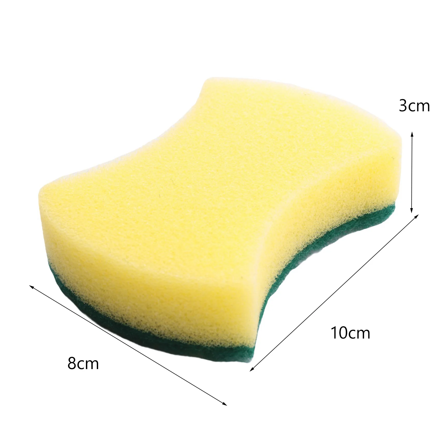 Limpeza Scrub Sponge Pad, Louça De Cozinha, Banheiro, Lavagem De Carro, 40 Pcs